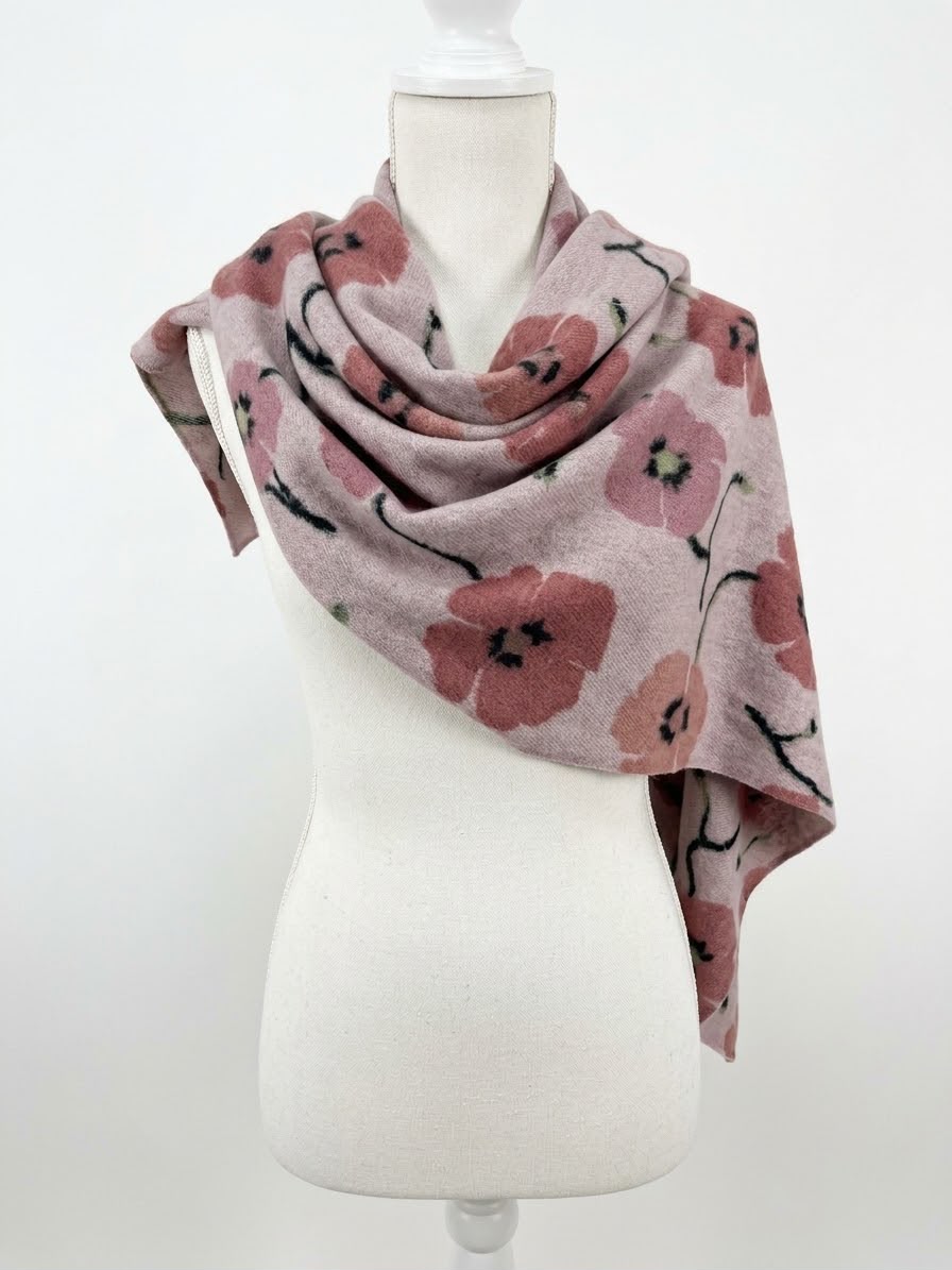 SCIARPA DONNA ROSA 61331RO 41100