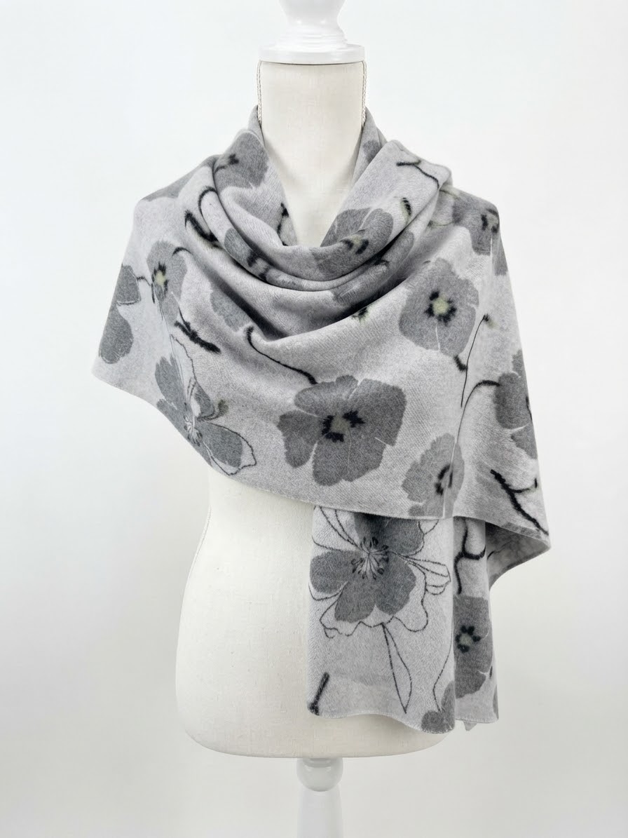 SCIARPA DONNA GRIGIO 61331GR 41100