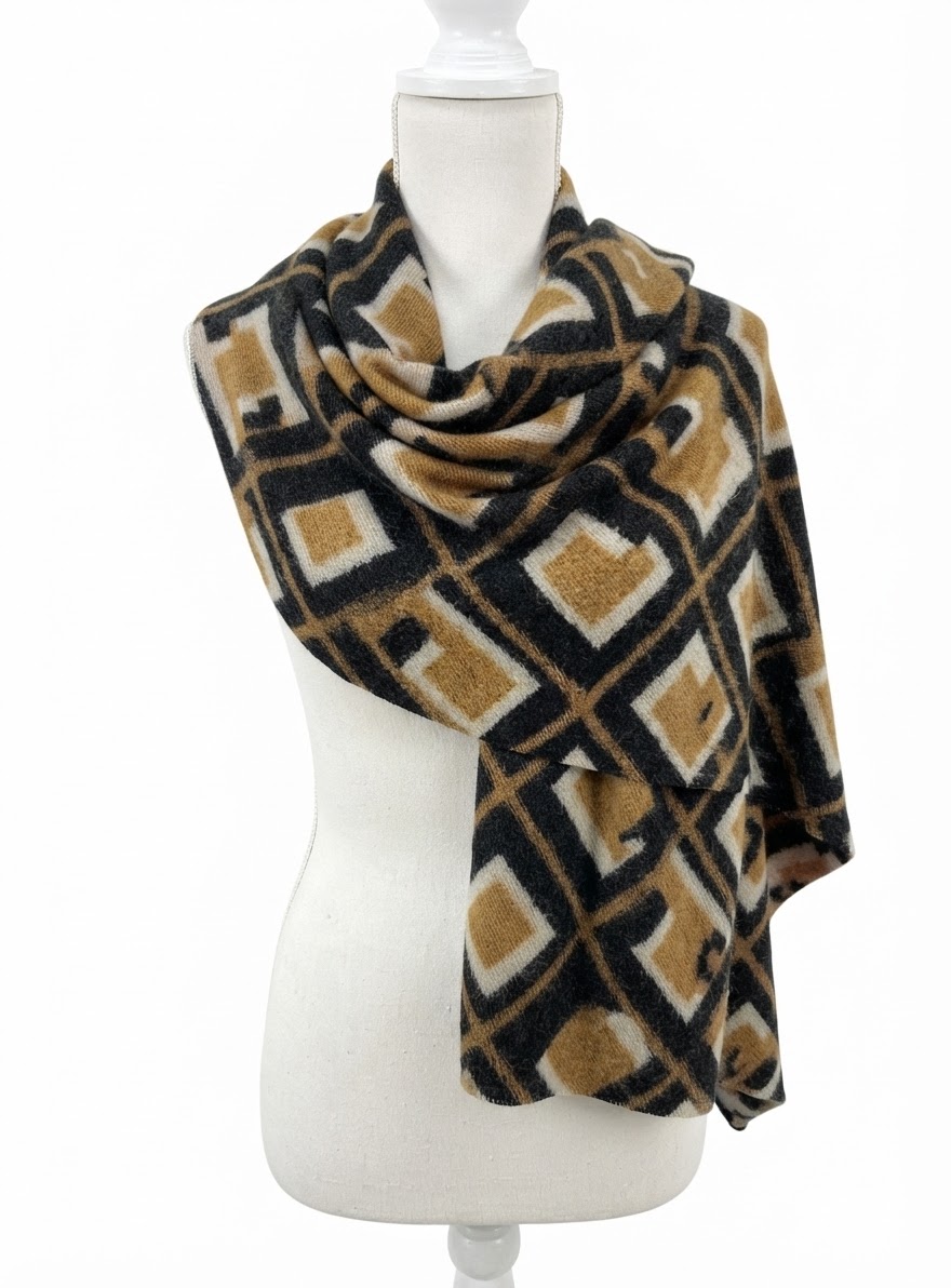 SCIARPA DONNA MARRONE 61329MAR 41100