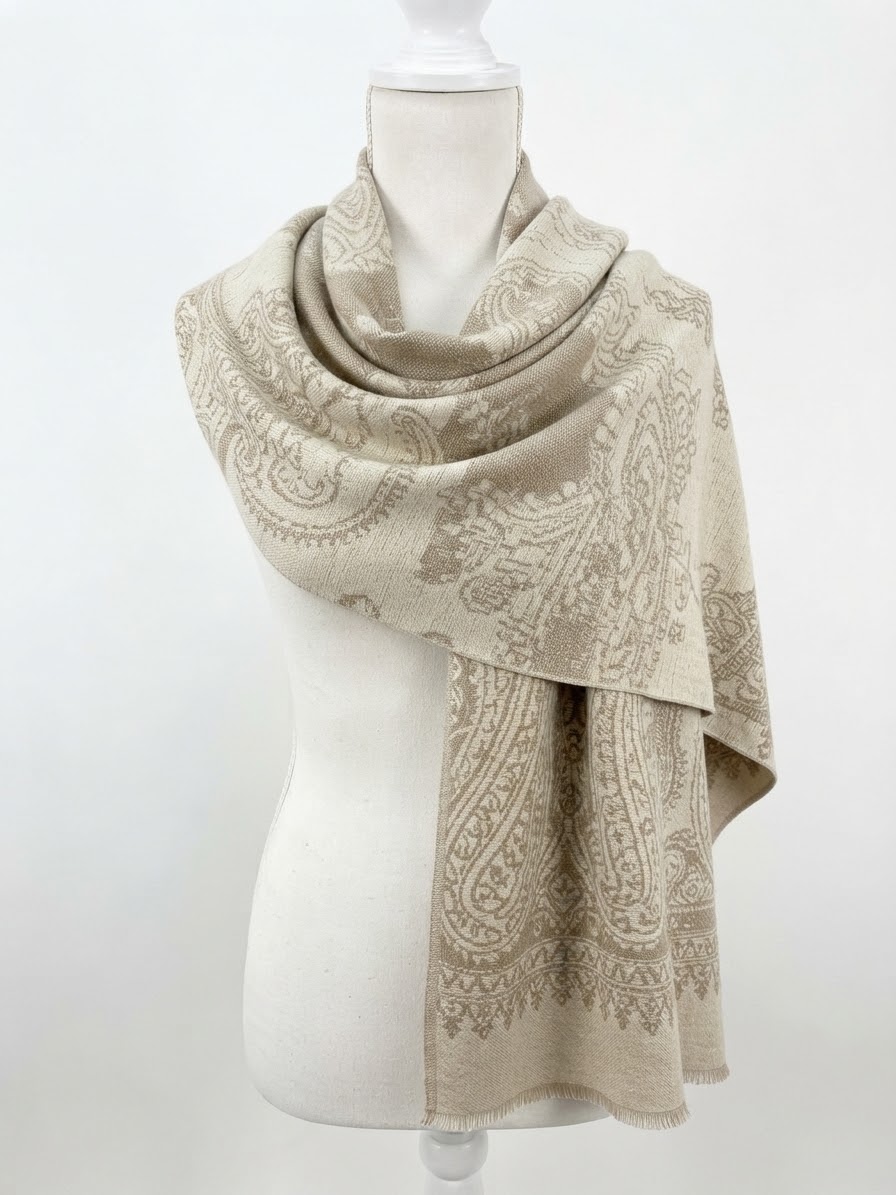 SCIARPA DONNA BEIGE 61340BE 41100