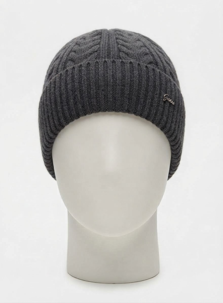 CAPPELLO LANA & ANGORA DONNA ANTRACITE 61389AN 41100