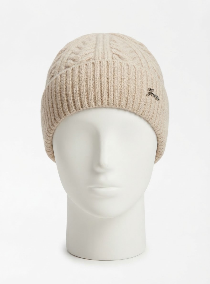 CAPPELLO LANA & ANGORA DONNA BEIGE 61389BE 41100