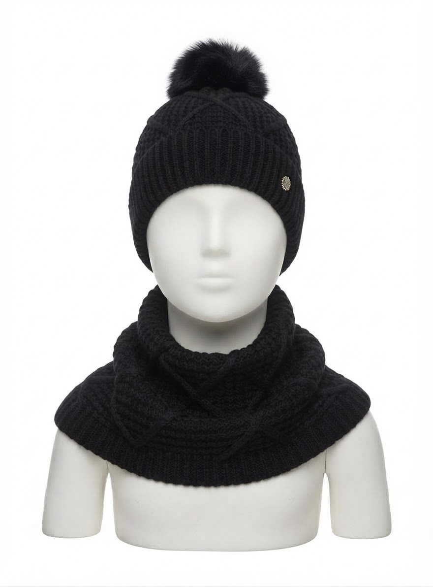 71444N SET BIMBA NERO 41100