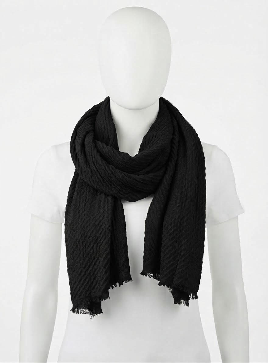 SCIARPA DONNA NERA 66197N 41100