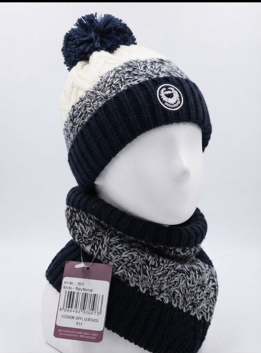 SET BIMBO CAPPELLO + COLLO GMV BLU 73278BL 41100