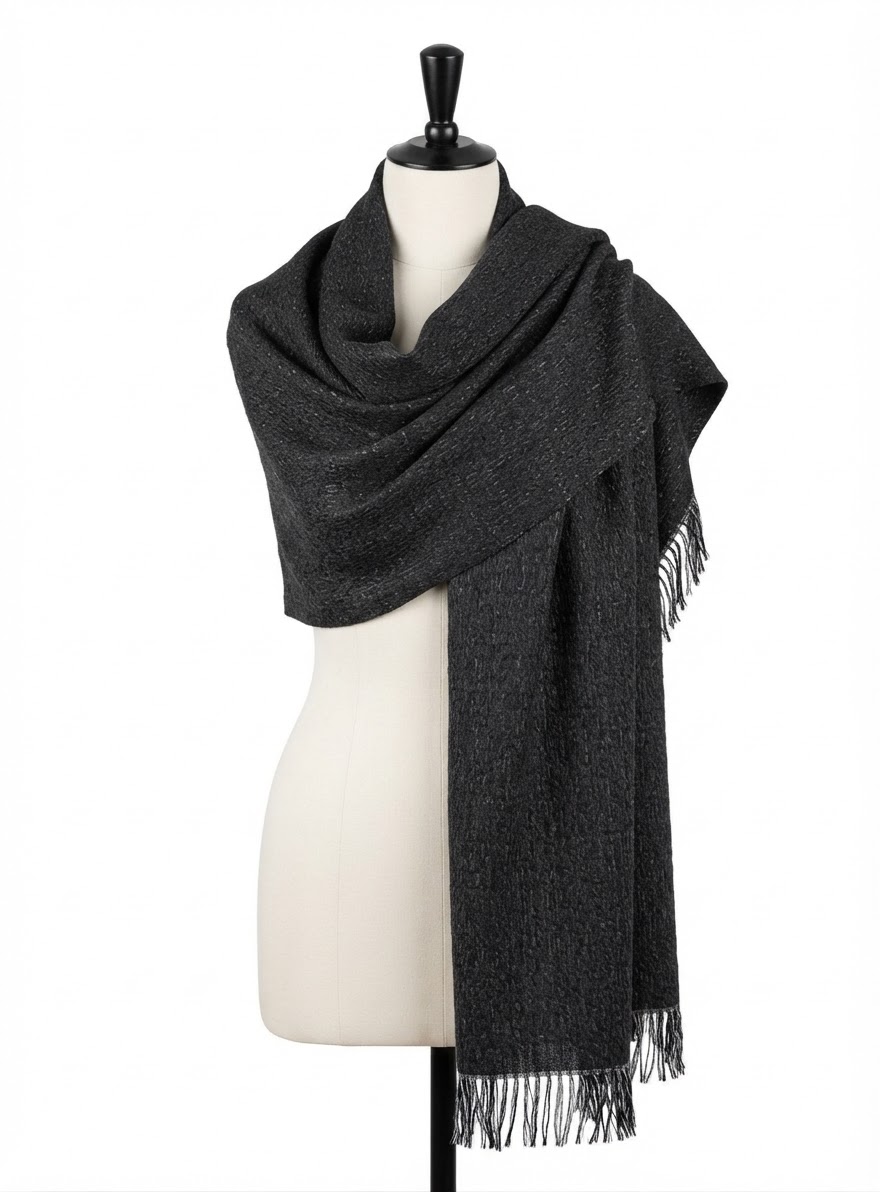 SCIARPA DONNA GMV NERA 66182N 41100