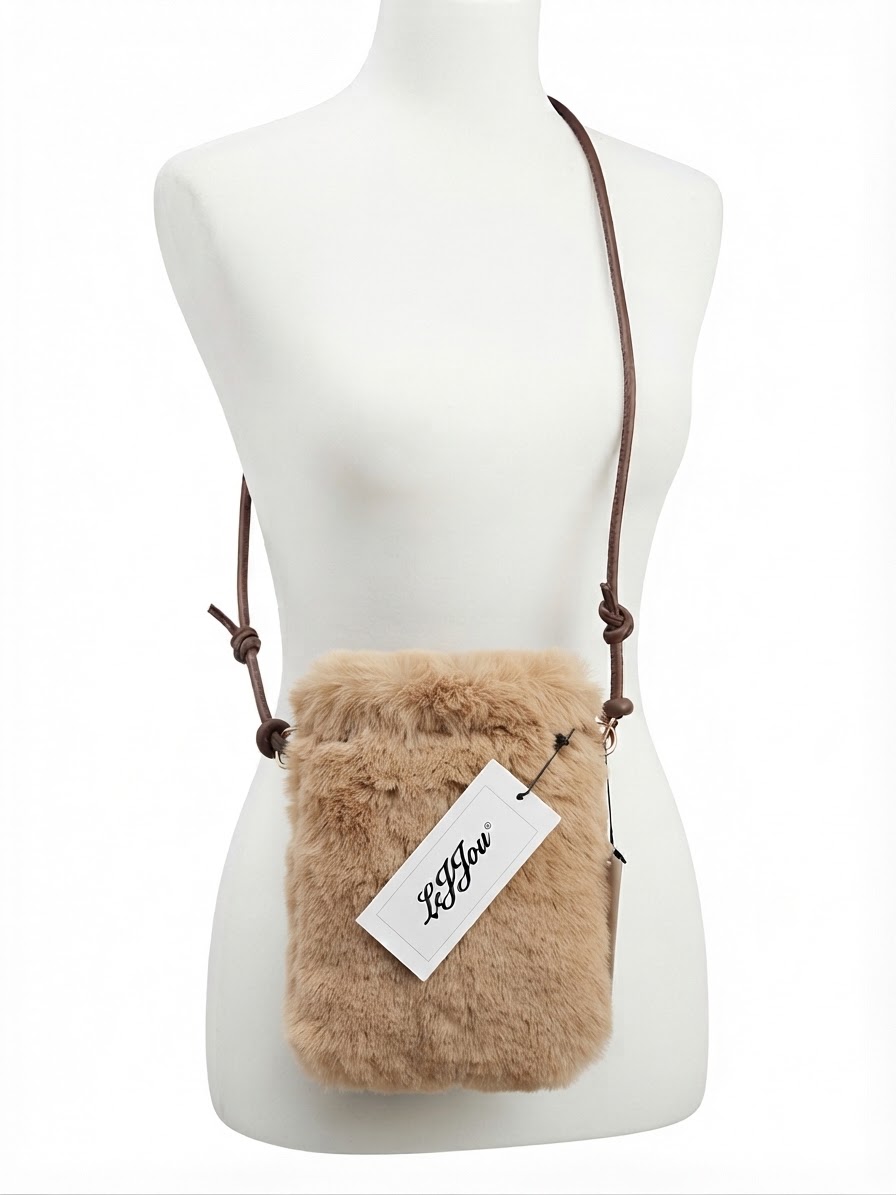 JJ63304BE PIATTINA IN PELLICCIA LEJJOU BEIGE 41100