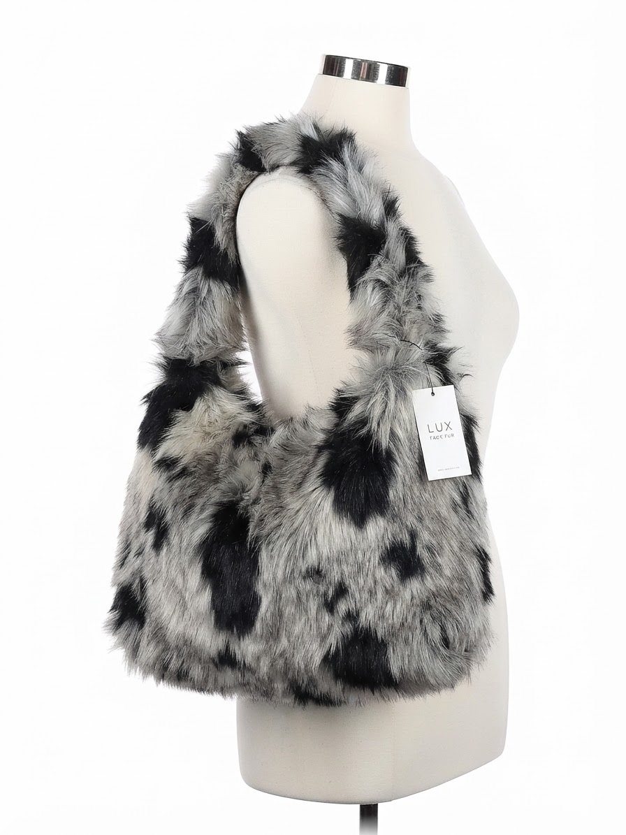 JJ63306N BORSA IN PELLICCIA LEJJOU NERA 41100