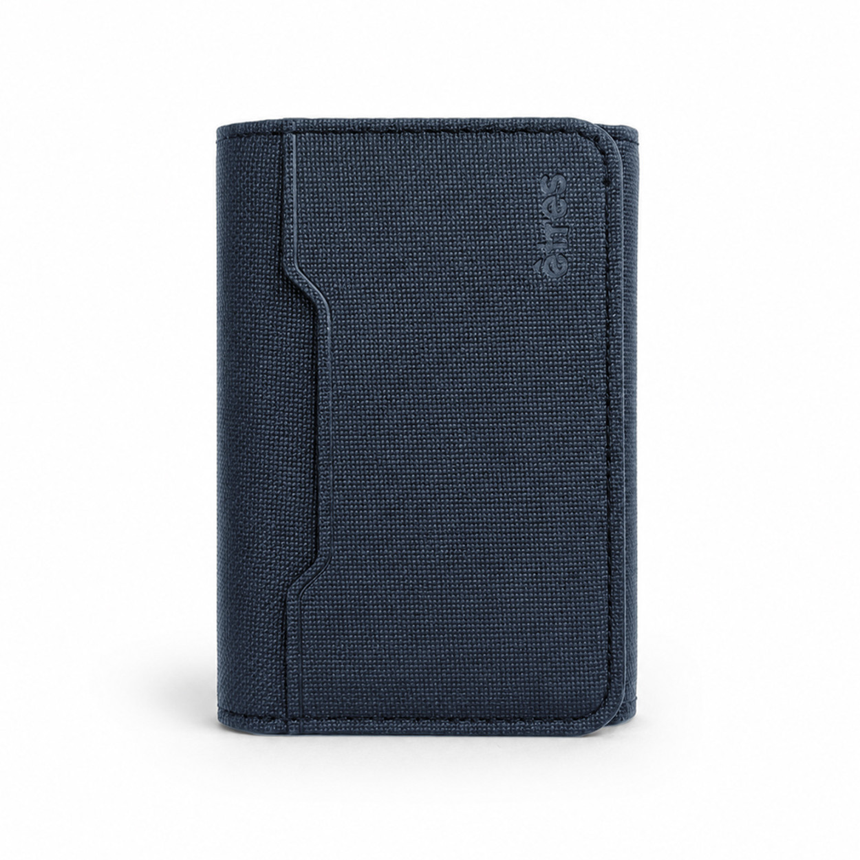 ET-FL002 ETRES FLIP WALLET 7 CARTE CASE IN ALLUMINIO BLU 41464