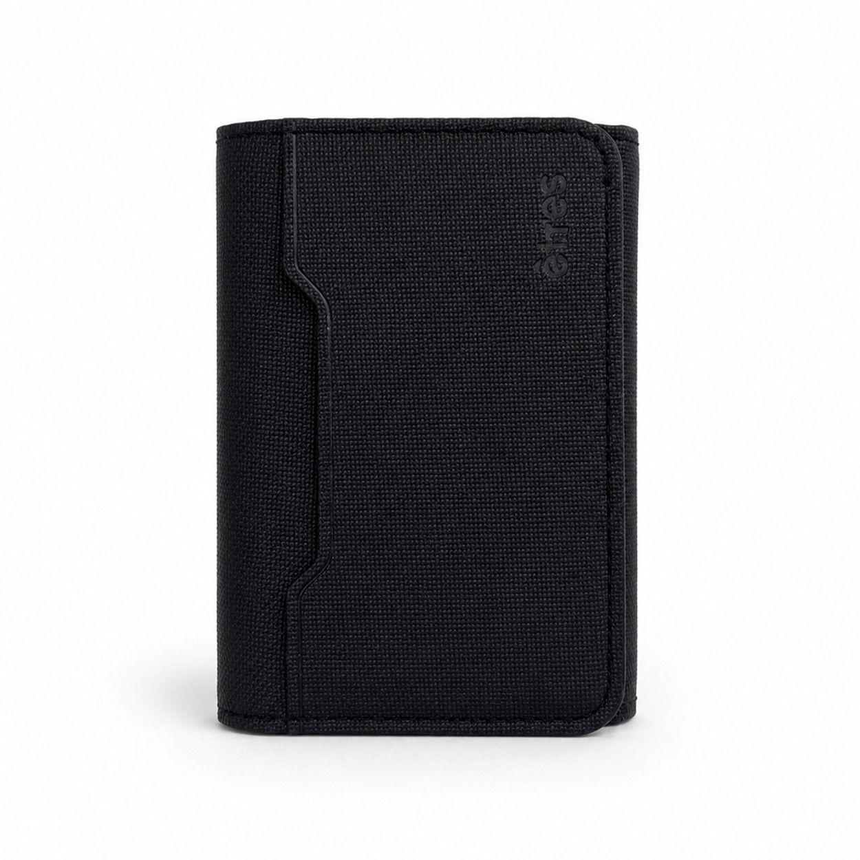 ET-FL001 ETRES FLIP WALLET 7 CARTE CASE IN ALLUMINIO BLACK 41464