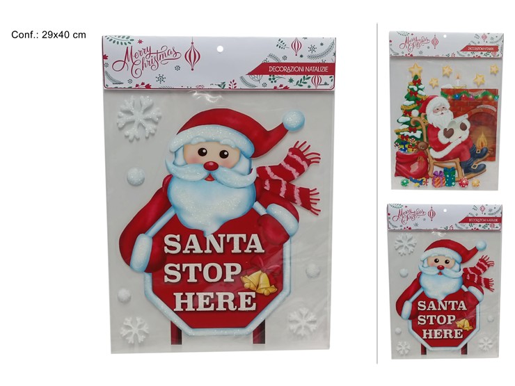 VETROFANIA BABBO NATALE 312361 40649