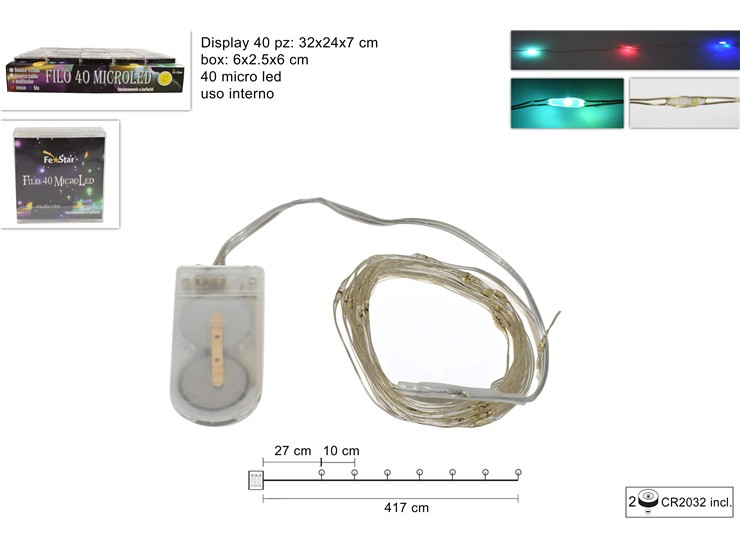 FILO 40MICRO LED MULTICOLOR 092829 40649
