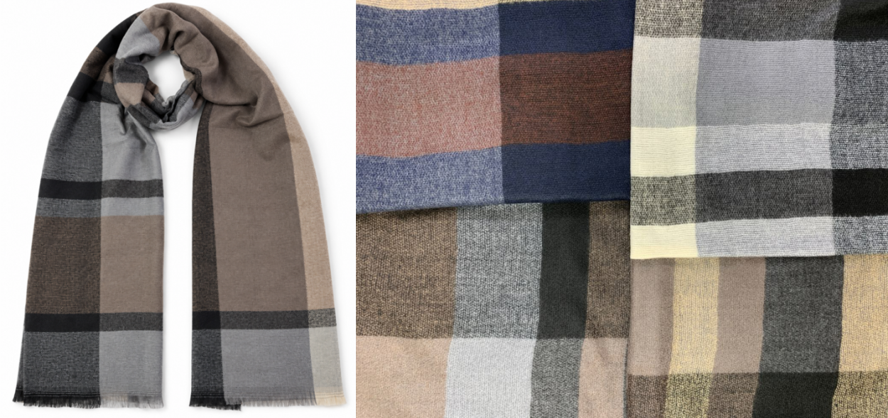 AC1399 SCIARPA UOMO POLO PLAY CON ZAINETTO OMAGGIO 190x70cm 41414