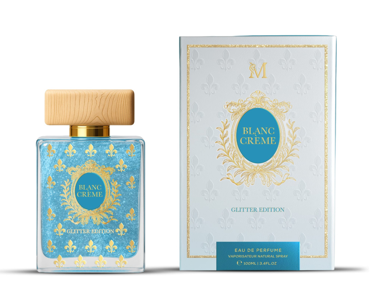 MB238 BLANC CREME GLITTER EDITION MONTAGE BRANDS 100ml 55532