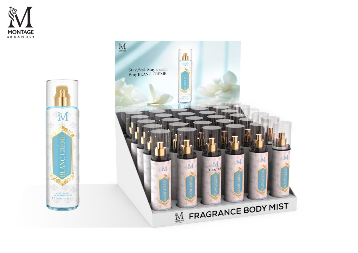 MB3 BODY MIST MONTAGE BRANDS BLANC CREME 100ml 55532