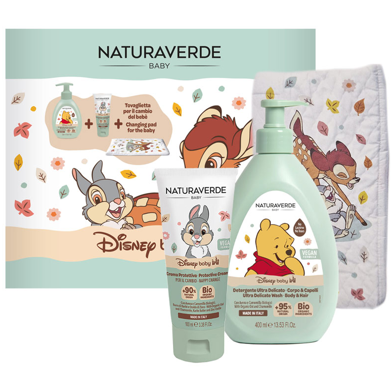 NV BABY DISNEY CHANGING PAD BAGNET 250ml + CREMA TB 100ml + TAPP.CAMB 141862 41456