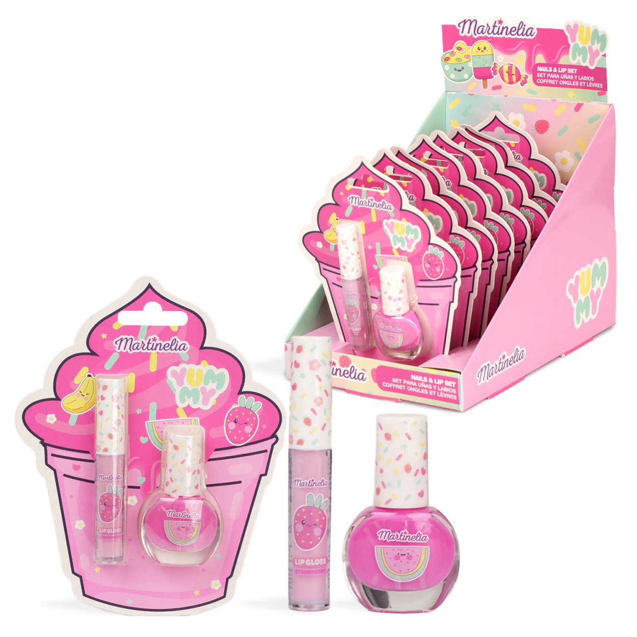 MARTINELIA YUMMY SWEET TREATS GLAM SET 44302 52555