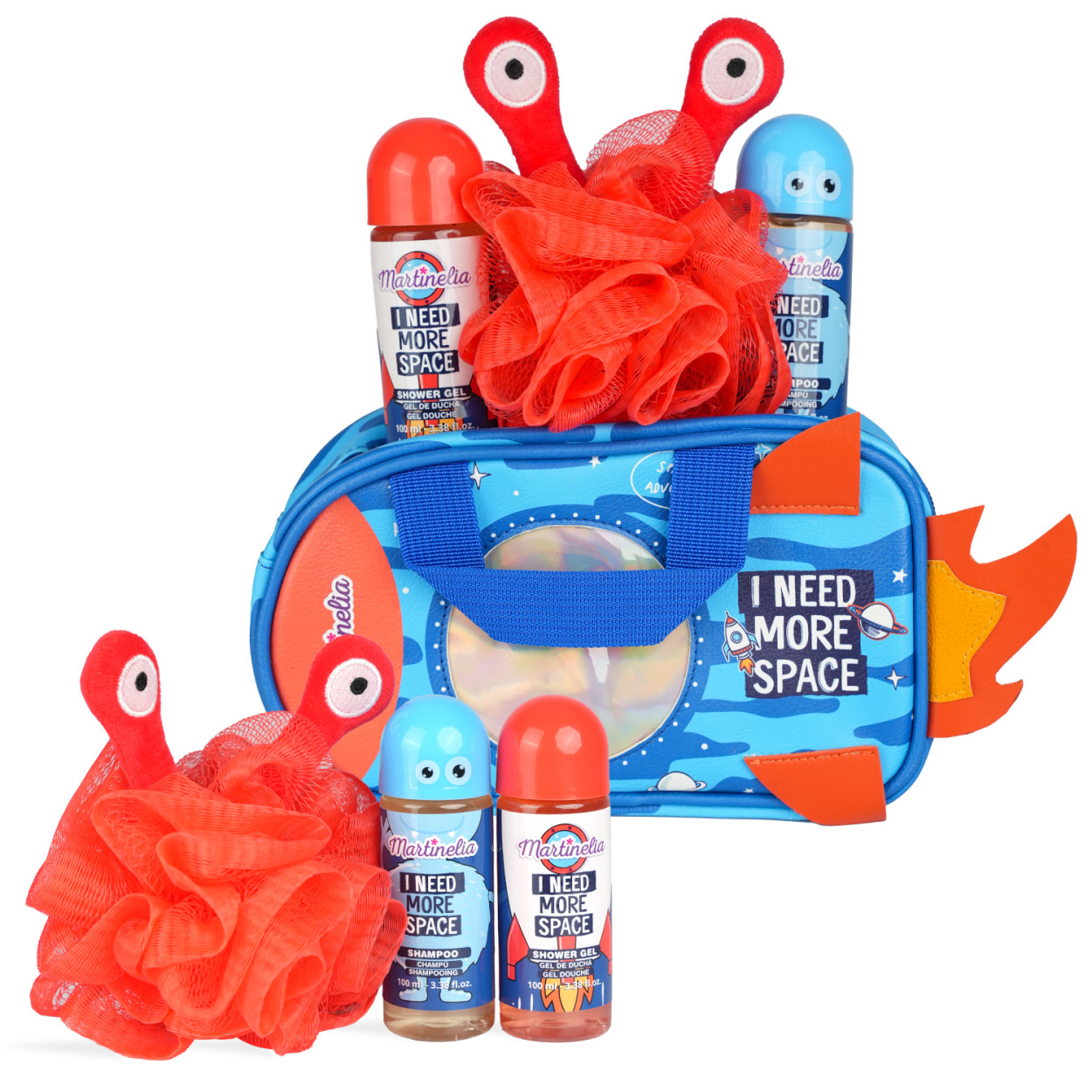 MARTINELIA I NEED MORE SPACE GALACTIC TOILETRY BAG 44389 52555