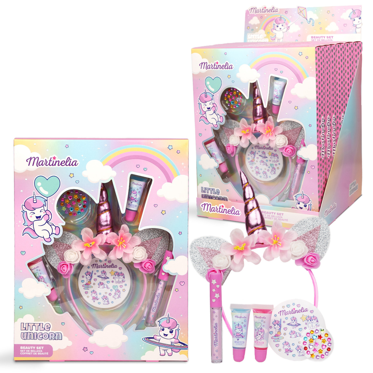 MARTINELIA LITTLE UNICORN HEADBAND BEAUTY SET 44335 52555
