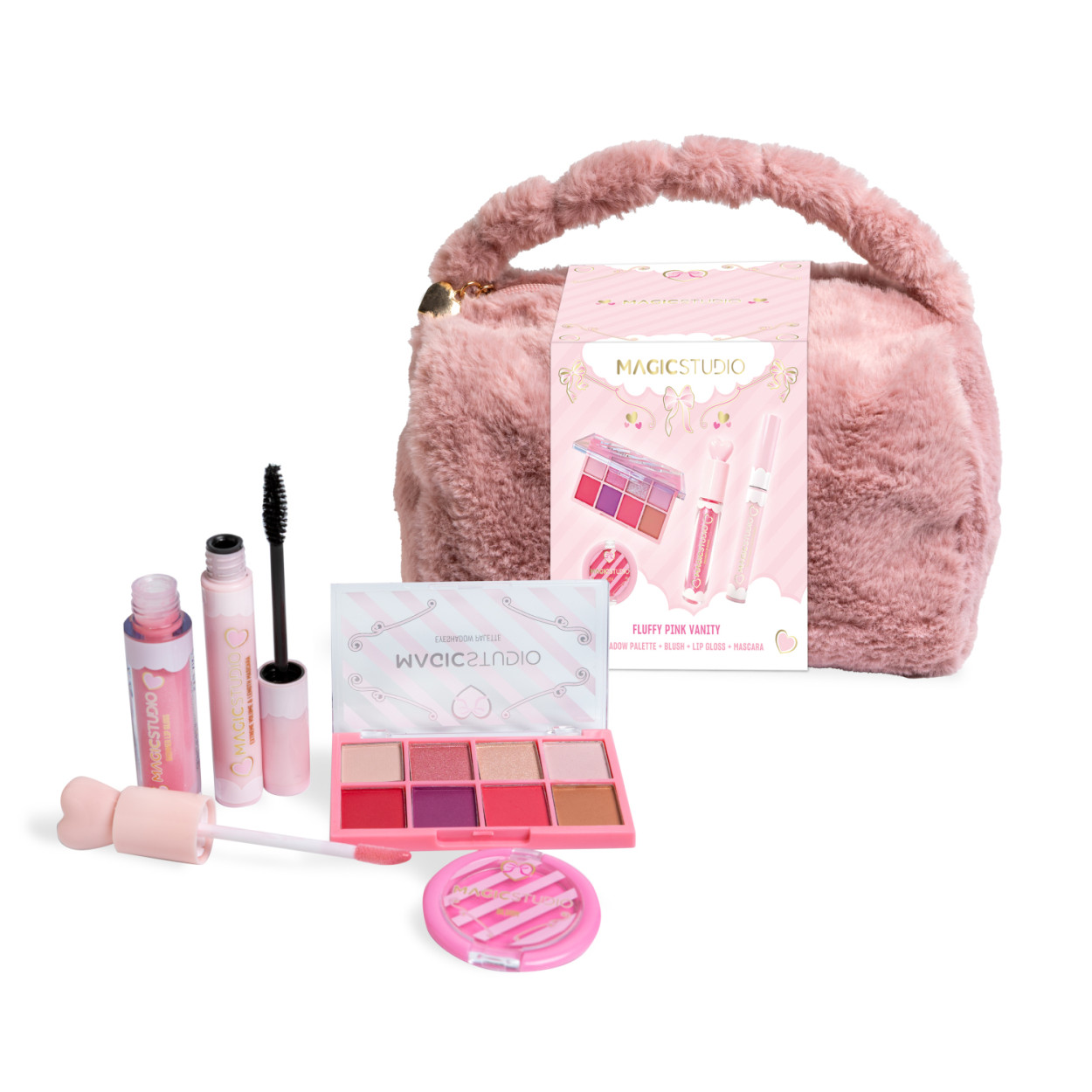 MAGIC STUDIO COQUETTE FLUFFY PINK VANITY 35226 52555