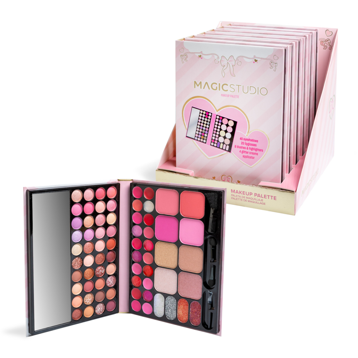 MAGIC STUDIO COQUETTE MAKE UP PALETTE 35225 52555