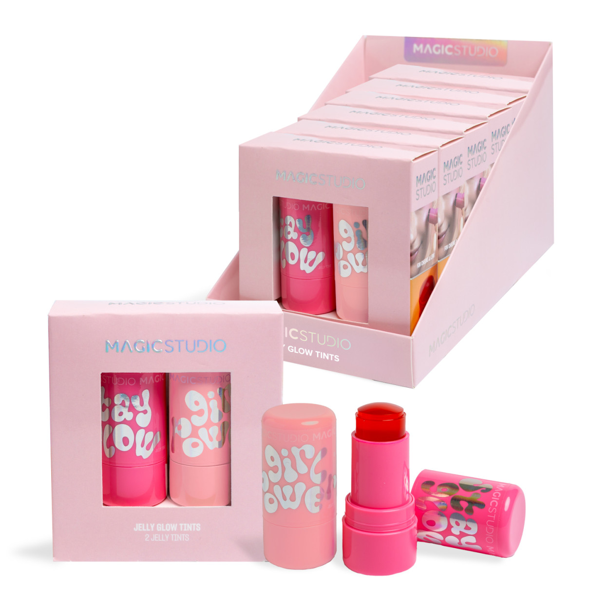 MAGIC STUDIO GLOW JELLY GLOW TINTS LIP & CHEEK 35216 52555
