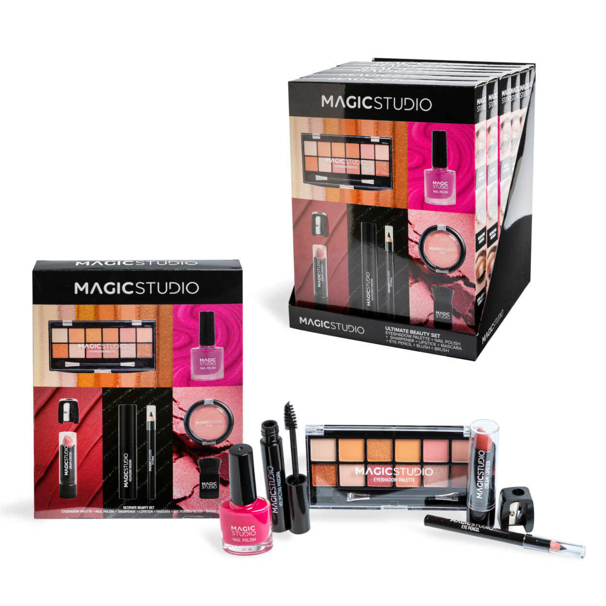 MAGIC STUDIO ICONIC COLORFUL EYE SET 35212 52555