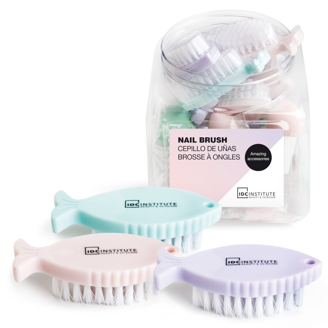 IDC INSTITUTE NAIL BRUSH 0800HO 52555