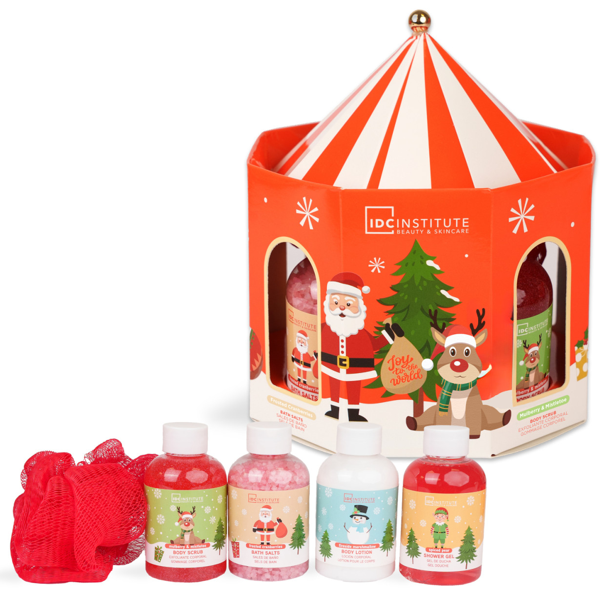 IDC INSTITUTE CHRISTMAS CAROUSEL GIFT SET 42378 52555