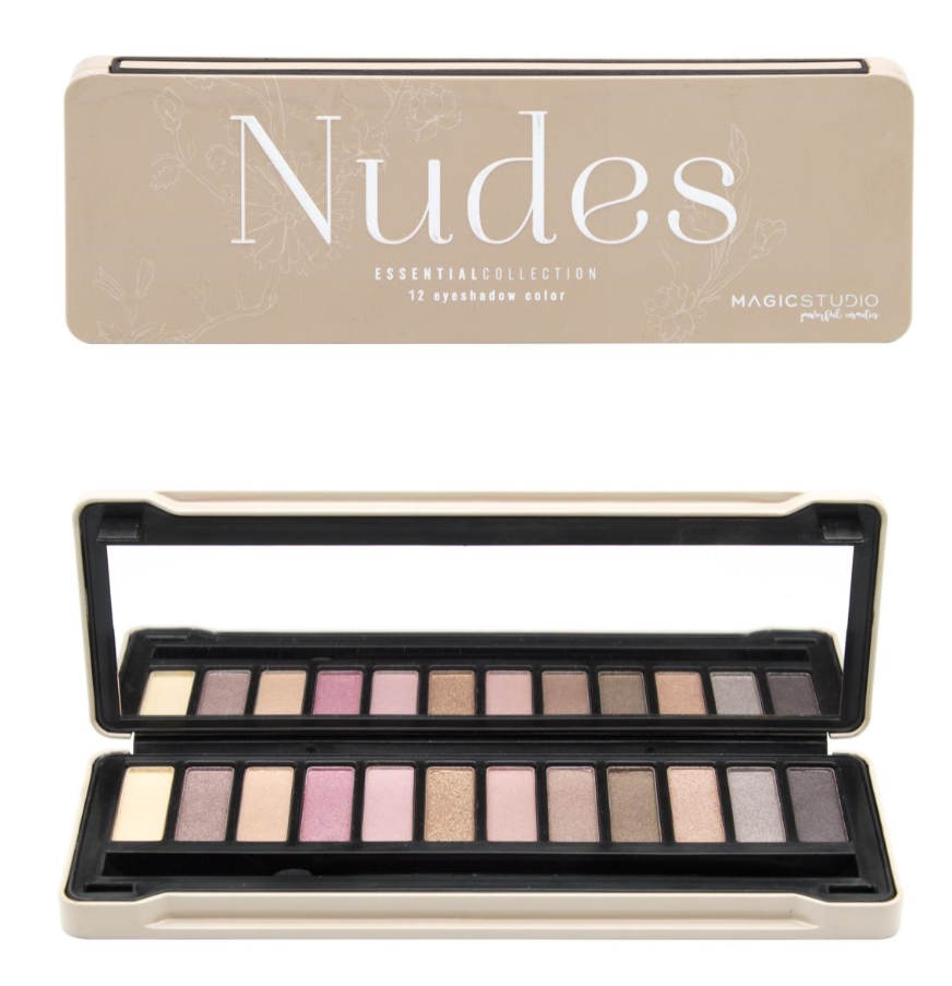 MAIGC STUDIO NUDES TIN BOX EYESHADOW PALETTE 25558 52555
