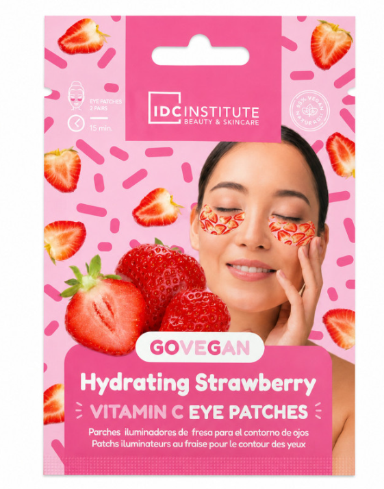 IDC INSTITUTE VITAMIN C STRAWBERRIES EYE PATCHES 90660 52555