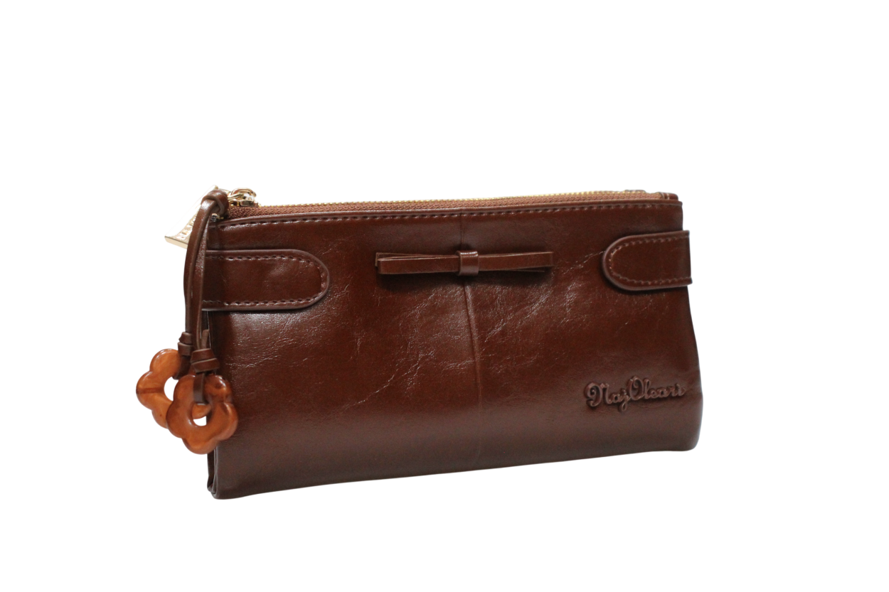 2529/NAJD5 PORTAFOGLIO DONNA CIOCCOLATO 18x10cm 41233