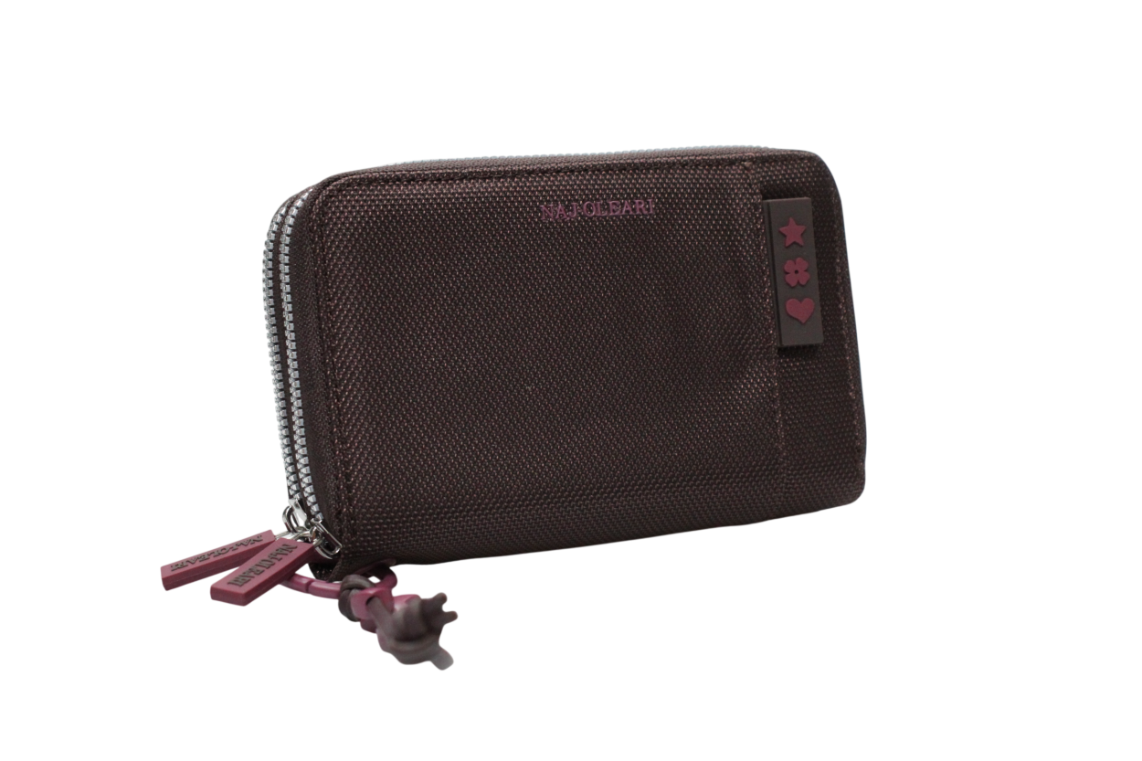 2035/COMFY3 PORTAFOGLIO DONNA CIOCCOLATO 15x10cm 41233