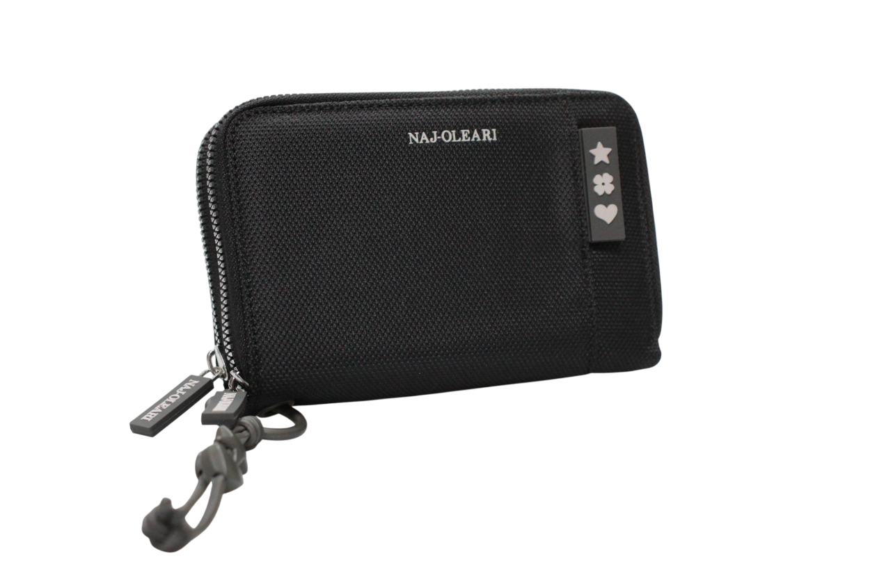 2035/COMFY3 PORTAFOGLIO DONNA NERO 15x10cm 41233