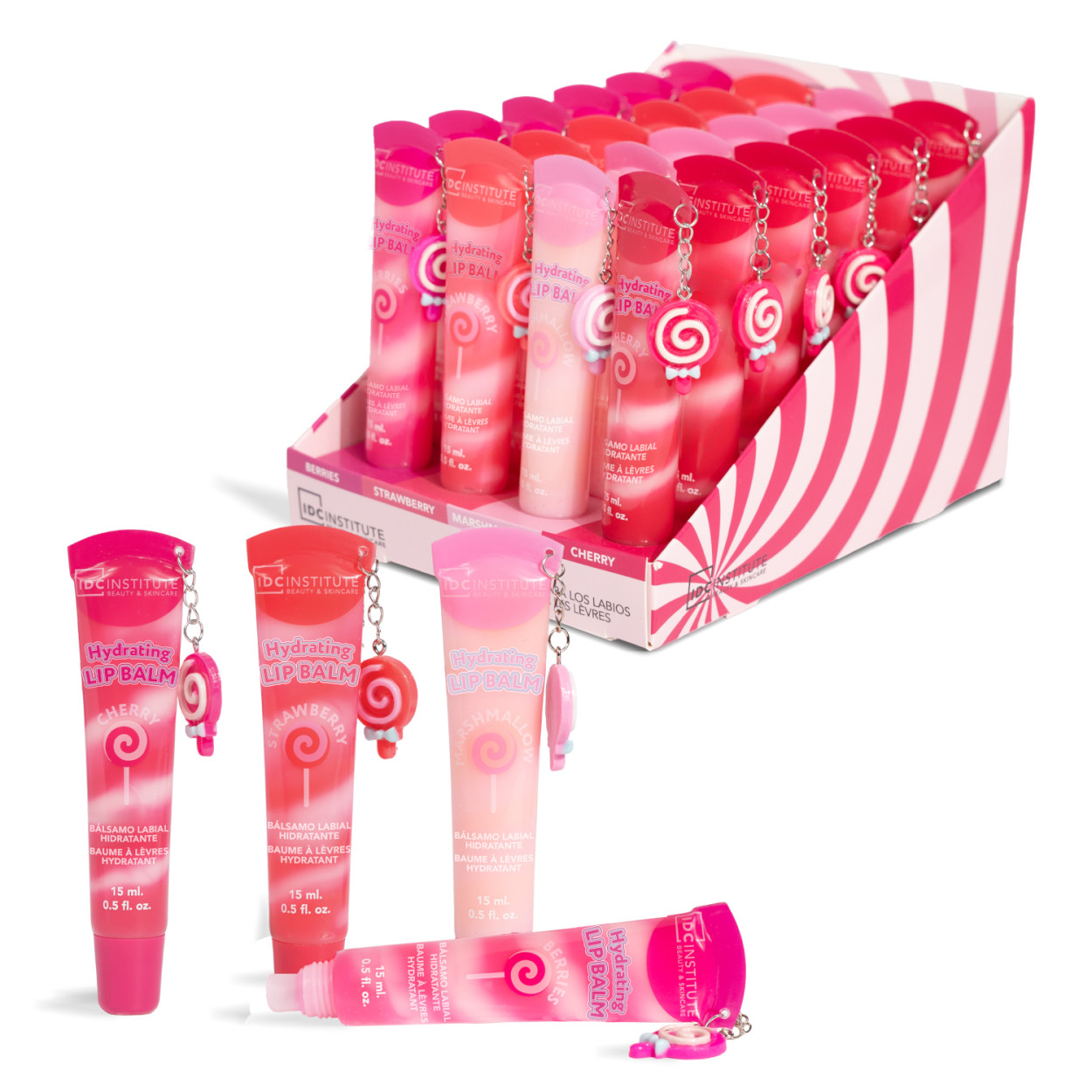 IDC INSTITUTE DELICIOUS LIP BALM SWIRLY 90507 52555