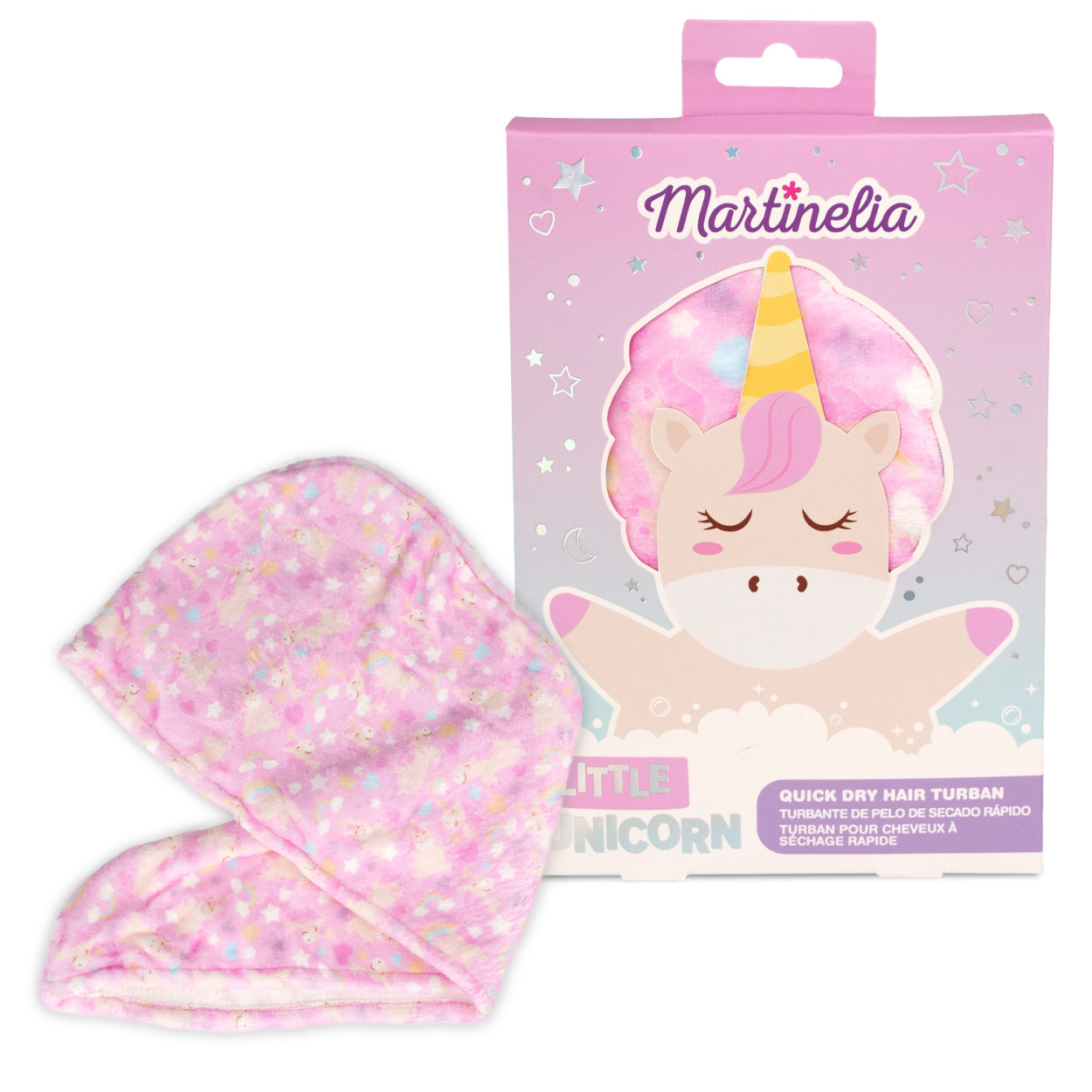 MARTINELIA LITTLE UNICORN QUICKDRY HAIR TURBAN 90278 52555