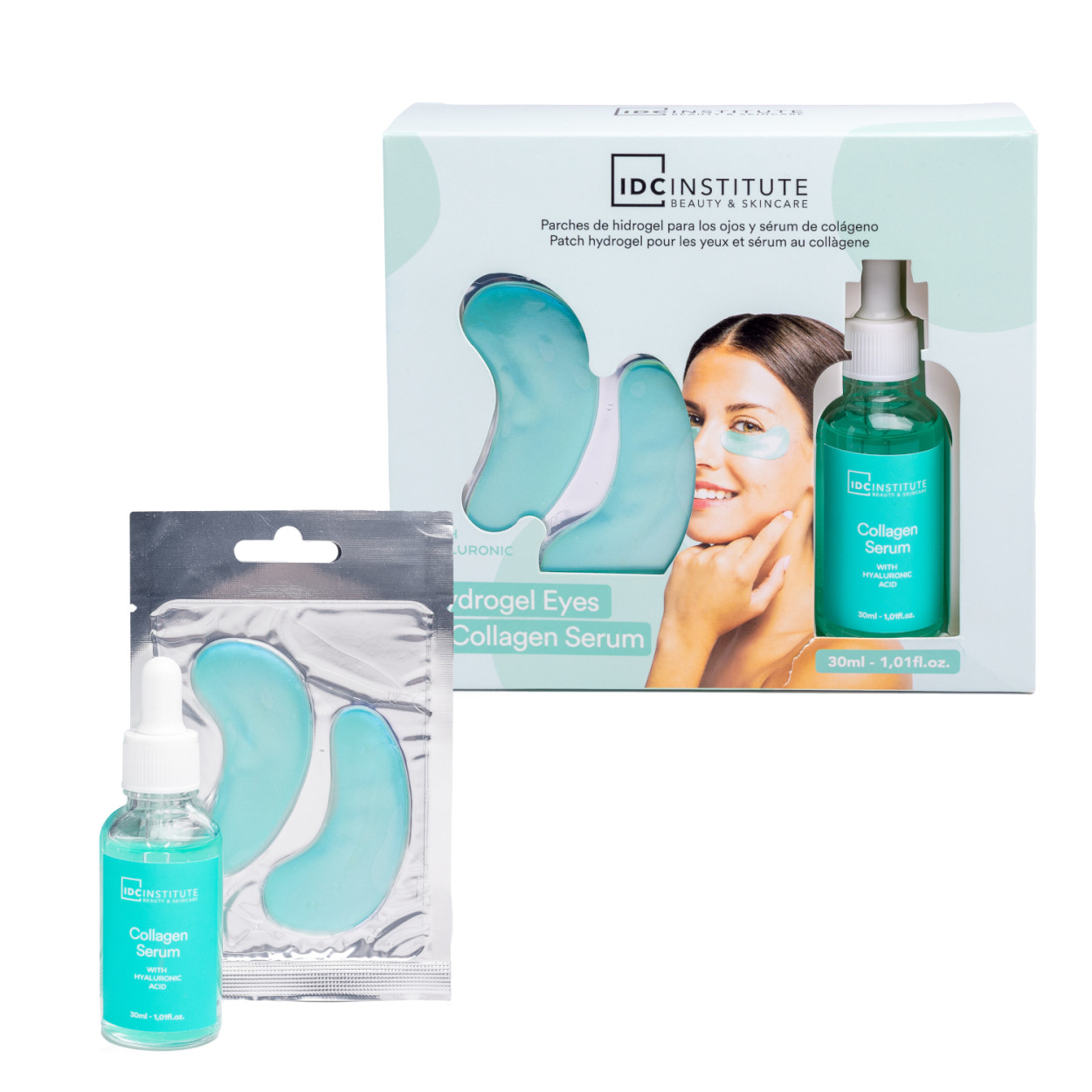 IDC INSTITUTE EYE PATCHES & SERUM SET 99101 52555