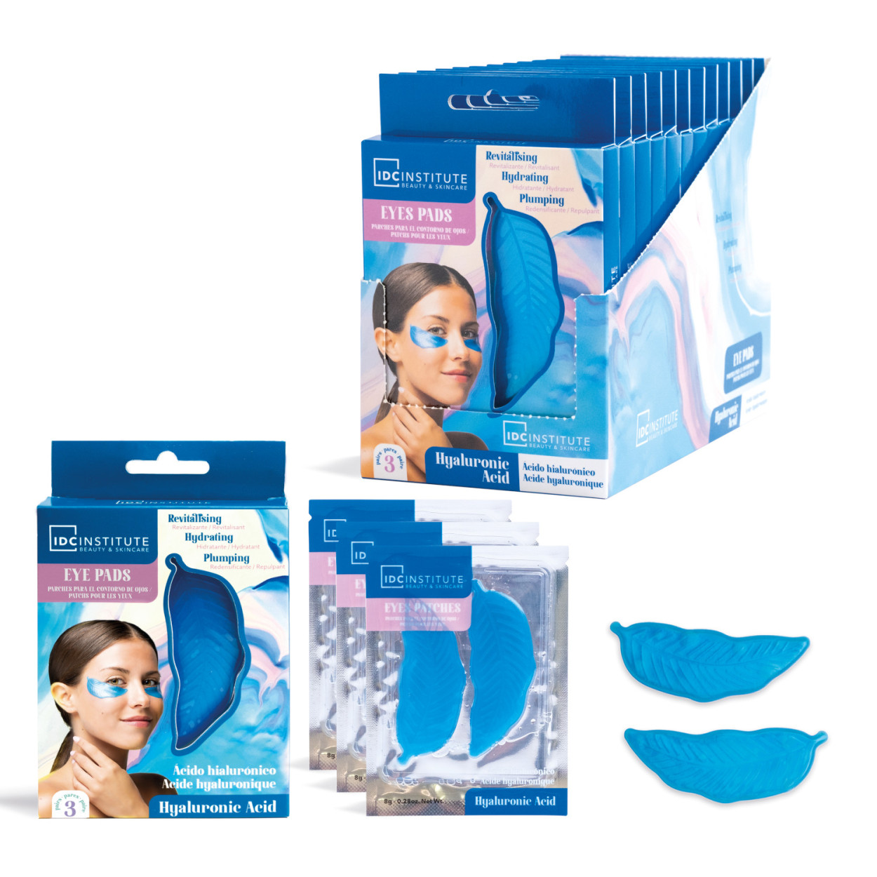 IDC INSTITUTE HYALURONIC ACID EYE PATCHES 90302 52555