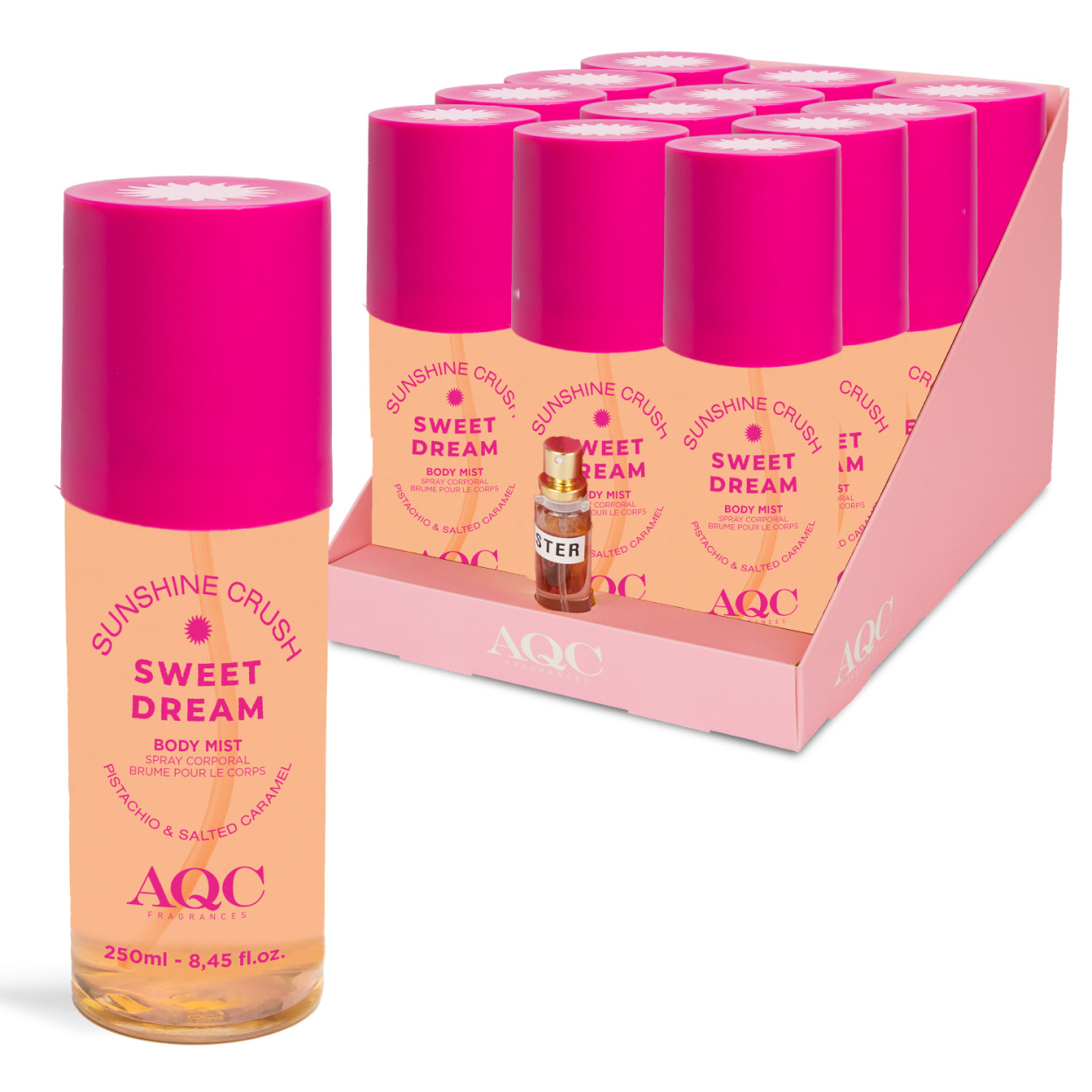 AQC FRAGRANCES BODY MIST SUNSHINE CRUSH 250ml 44201 52555