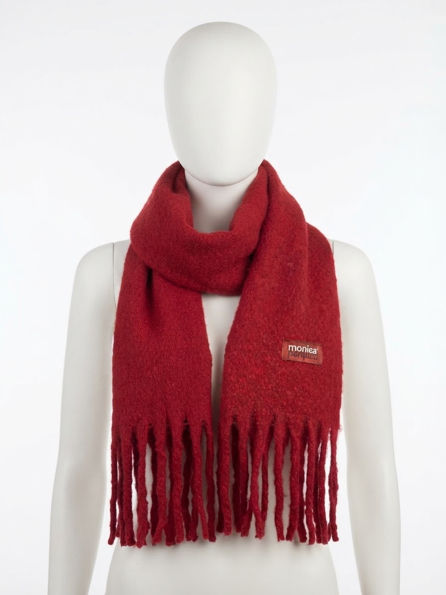 SCIARPONE UNITO ROSSO MONICA NARDUCCI 331105 ROSSO 40351