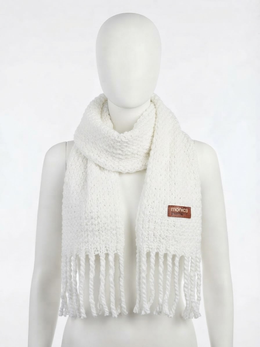 SCIARPONE UNITO BIANCO MONICA NARDUCCI 331105 BIANCO 40351