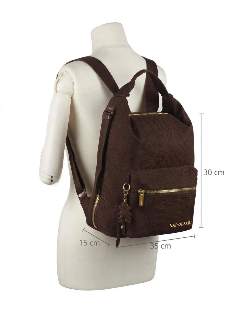 62112/COMFY3 SACCA/ZAINO CIOCCOLATO 41233