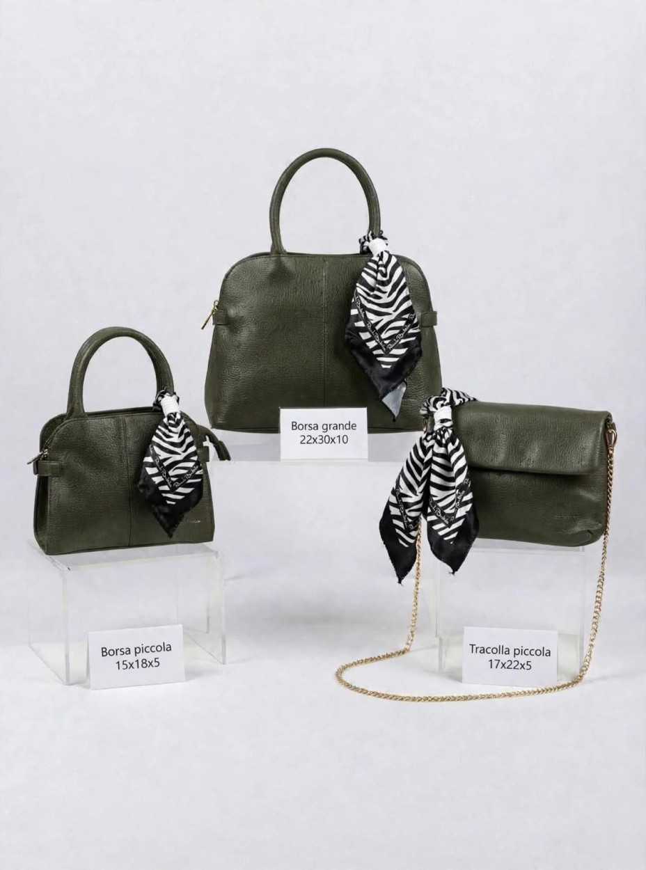 62168/SETZE L BAULETTO, M BAULETTO, S TRACOLLINA MILITARE 41233