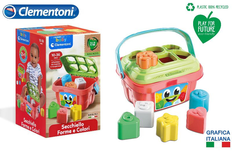 BABY CLEMENTONI FORME E COLORI 15X24X15 175673 40971