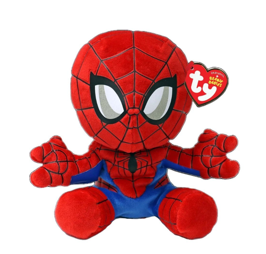 T44007 PELUCHE MARVEL 20cm FLOPPY SPIDERMAN 40789