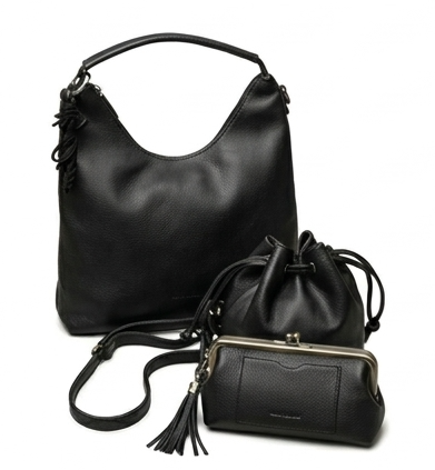 62156/SETLT2 L SACCA, M SECCHIELLO, XS PORTAFOGLIO NERO 41233