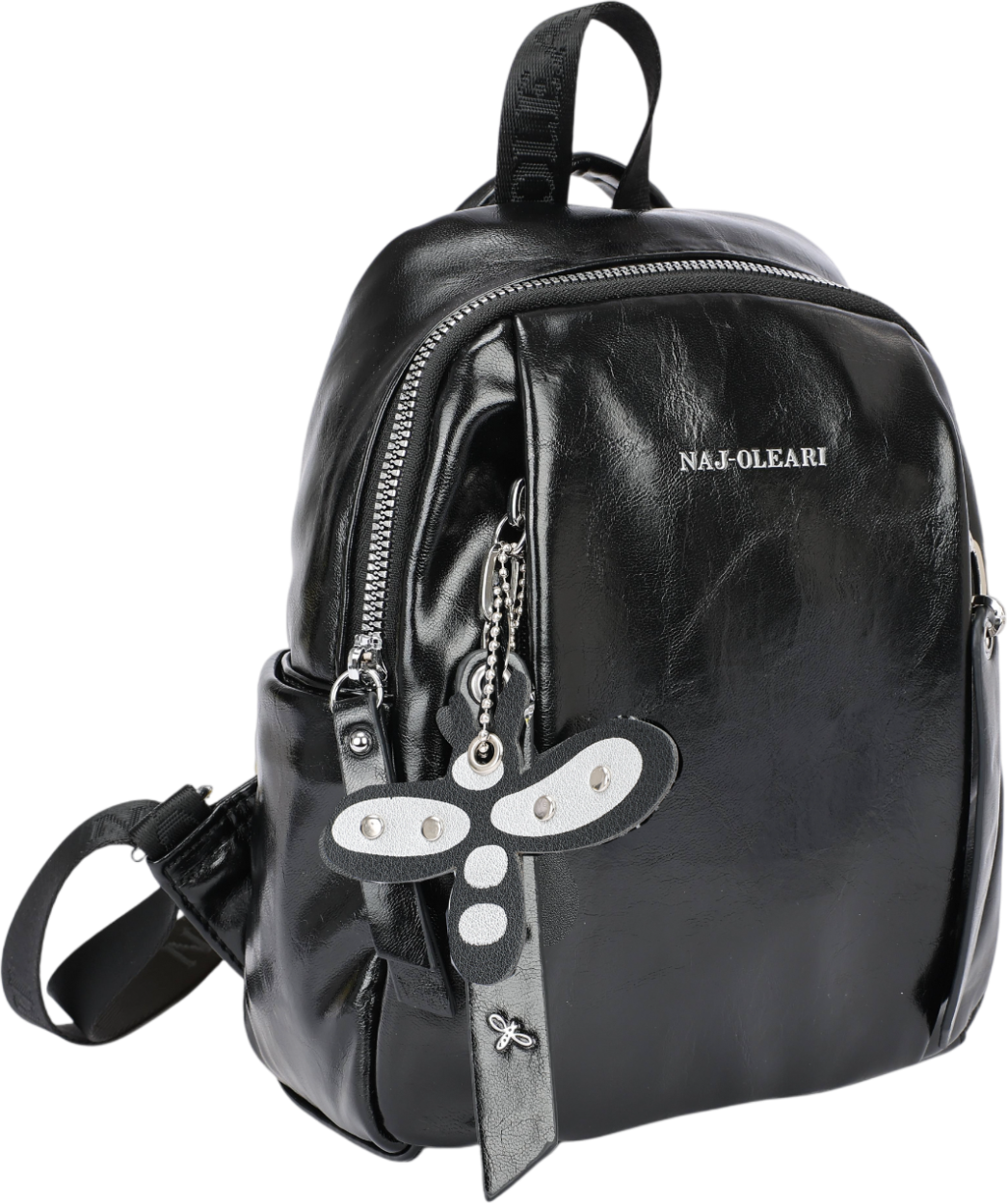 62129/PUR2 ZAINO PICCOLO NERO 23x19cm 41233