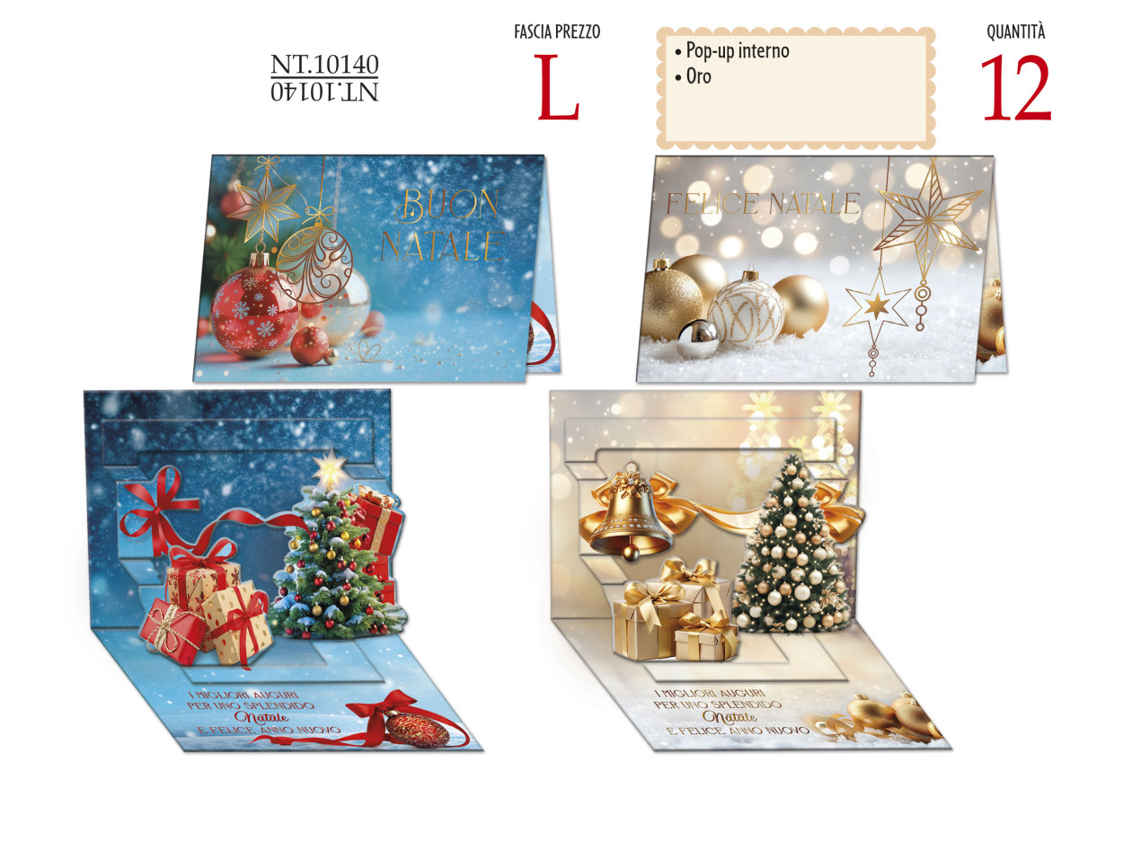 NT10140 POP UP NATALE 40631