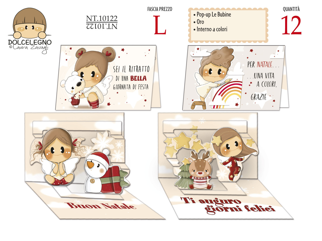 NT10122 POP UP DI NATALE BUBINE 40631