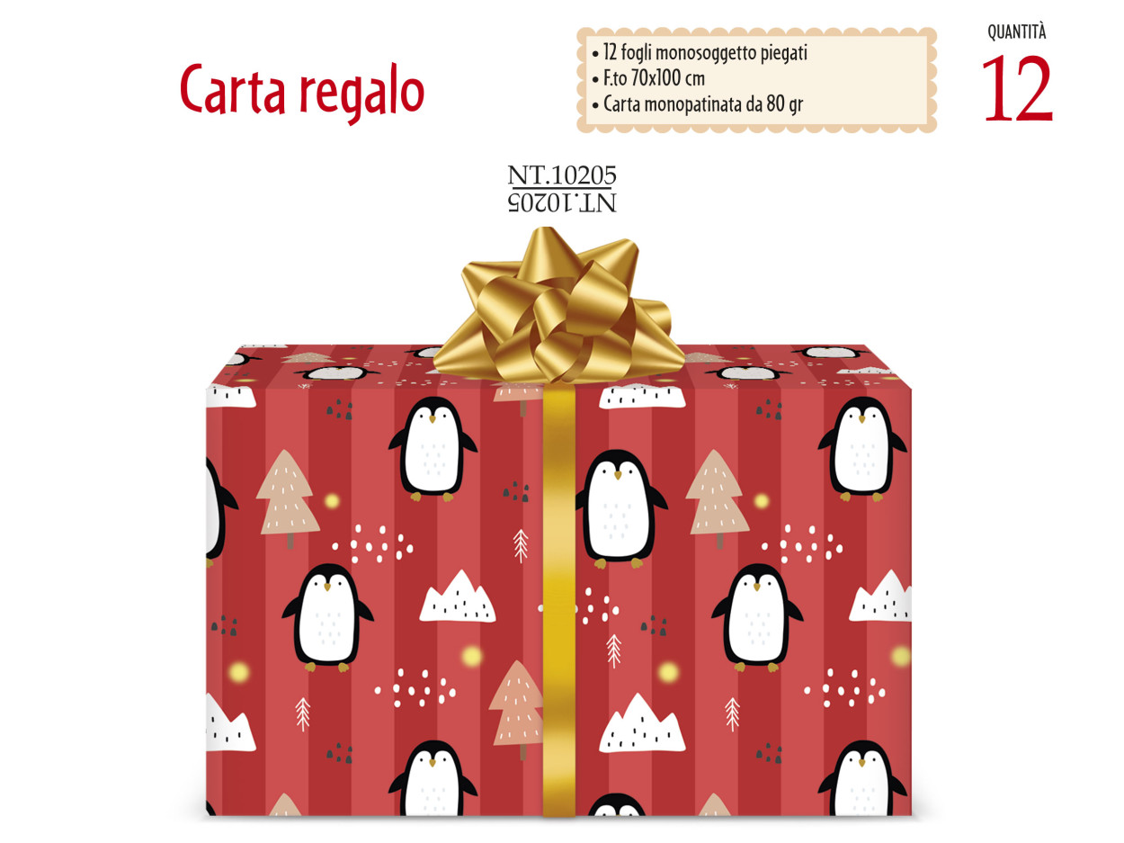 NT10205 CARTA REGALO DI NATALE 40631